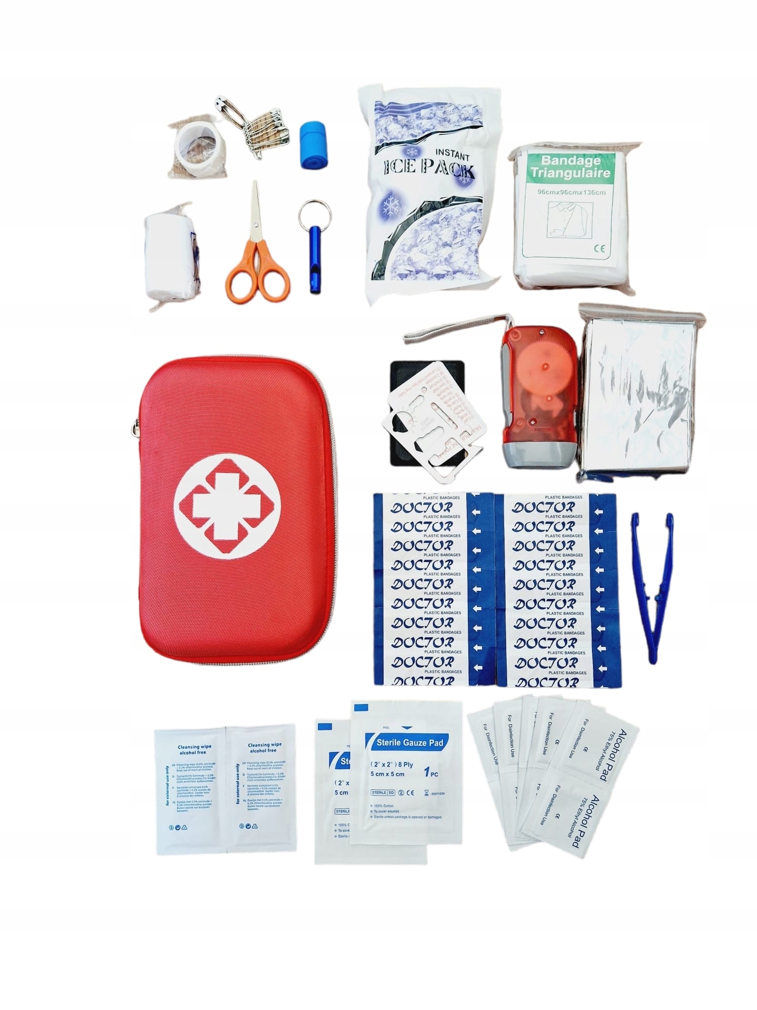 APTECZKA TURYSTYCZNA PODRÓŻNA WYPOSAŻENIE 47el