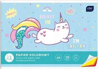 

Papier kolorowy Interdruk A-5
