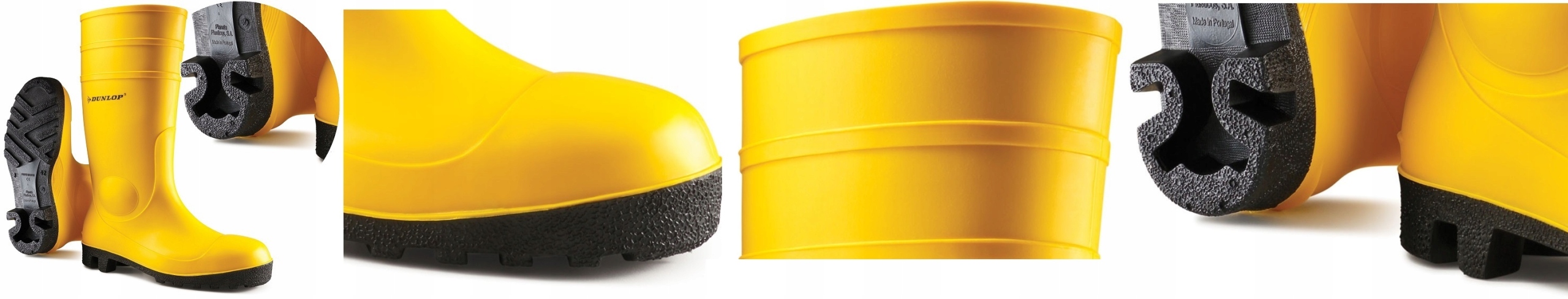 GUMOWCE MĘSKIE BUTY GUMOWE GUMIAKI ANTYPRZEBICIOWE Rozmiar 45