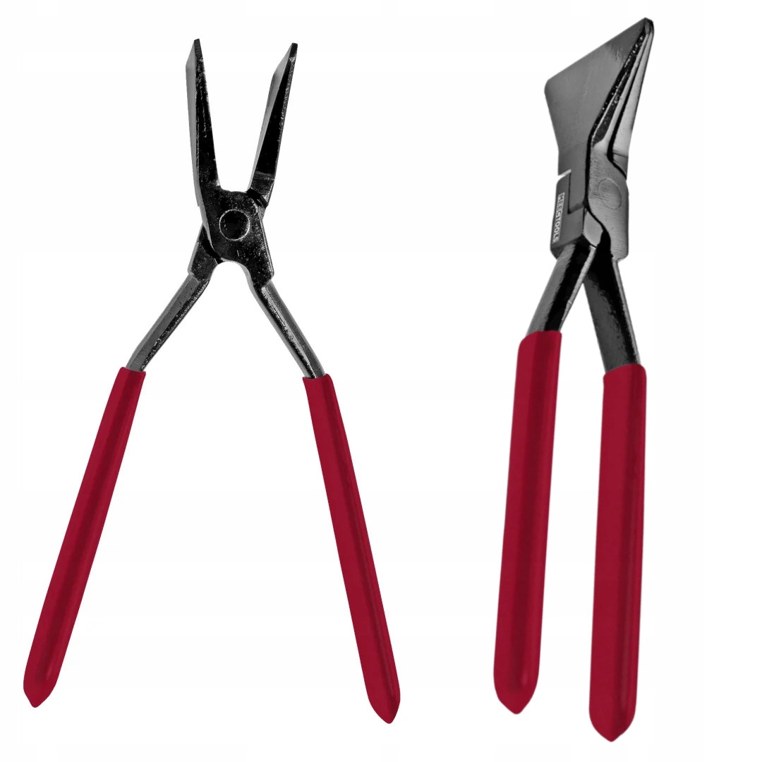 Klempířské kleště rovné na plech, čelisti kované z ocel