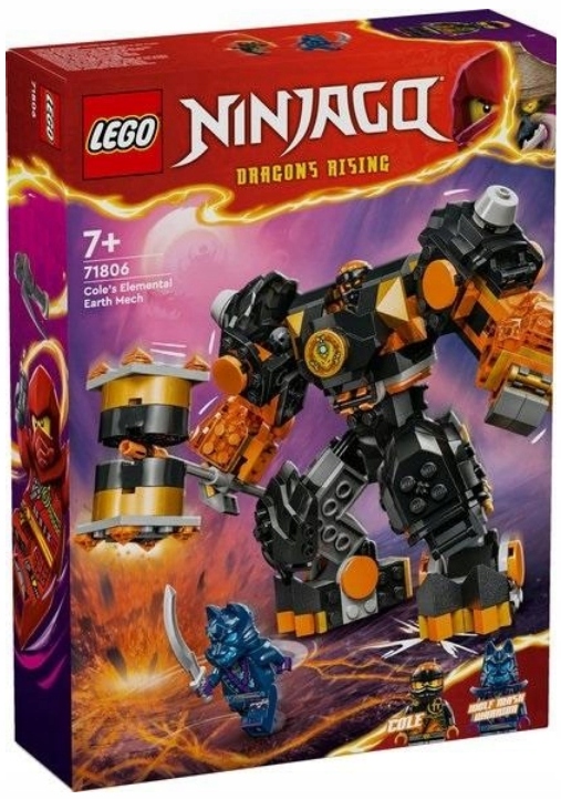 Lego 71806 Ninjago Mech Živlu Země Cole