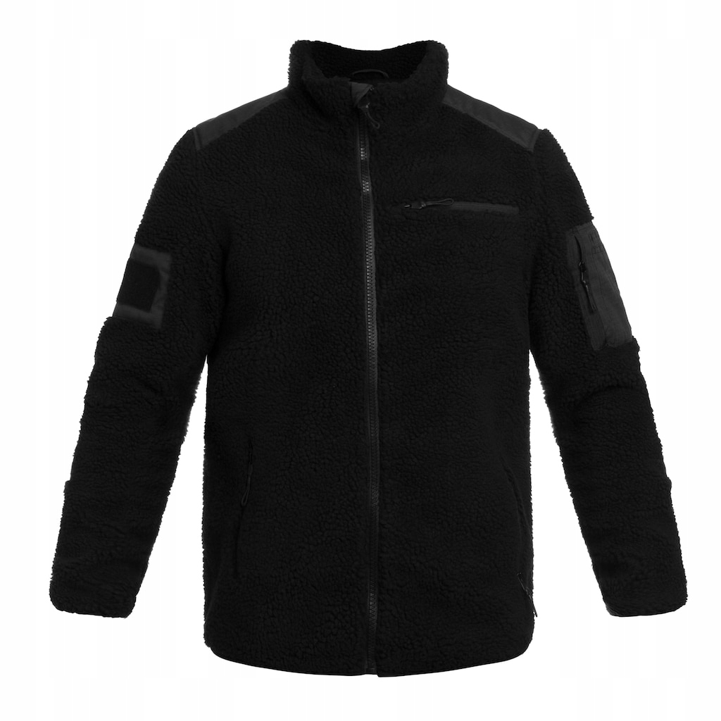 Polar mikina fleecová Military Wear Tactical Teddyfleece černá XL