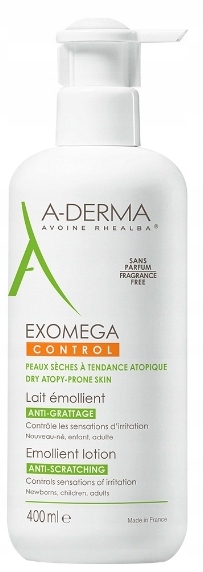 

A-derma Exomega Control mleczko emolient 400 ml