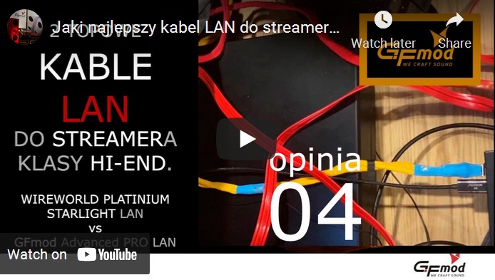 GFmod AdvancedPro MK3 - kabel zasilający sieciowy do audio Model GFmod Advanced Pro MKII AC