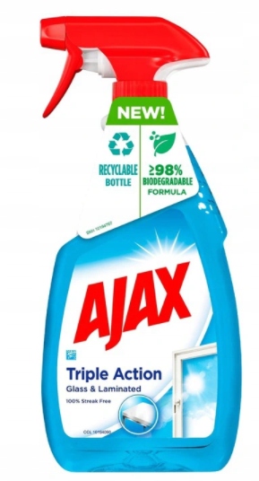 

Ajax Triple Action Płyn do szyb Spray 500ml