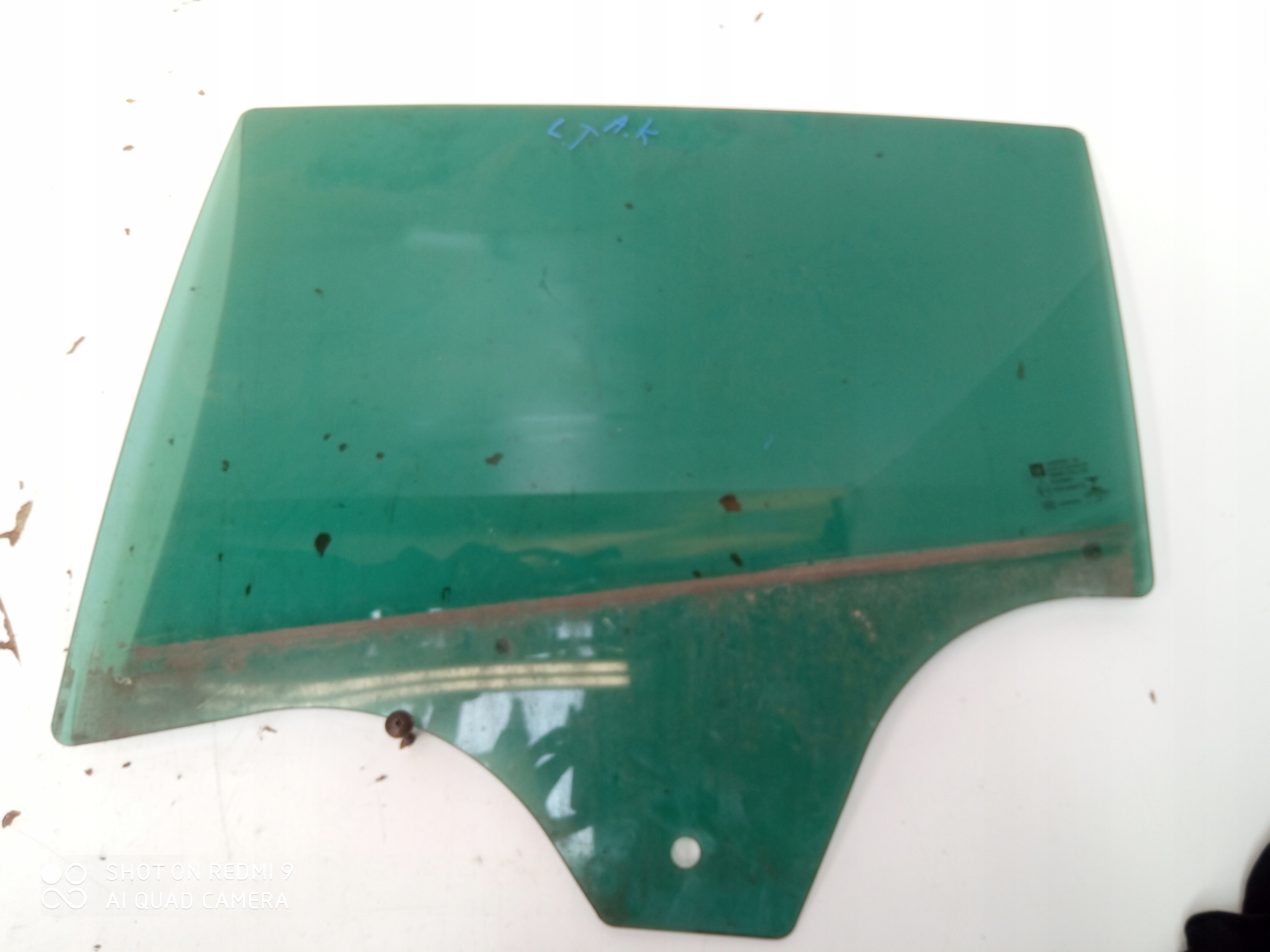 OPEL ASTRA K HB window door left rear part 15R