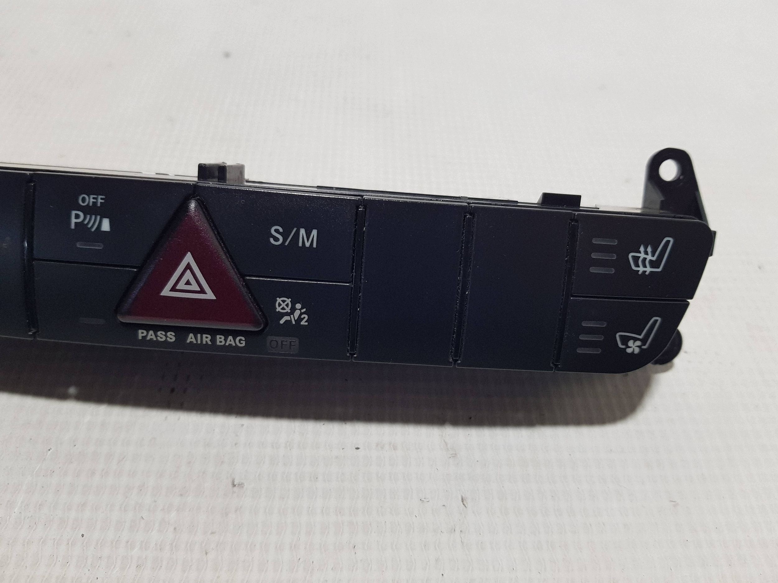 MERCEDES GL X164 PANEL controls of warning lights springing seats