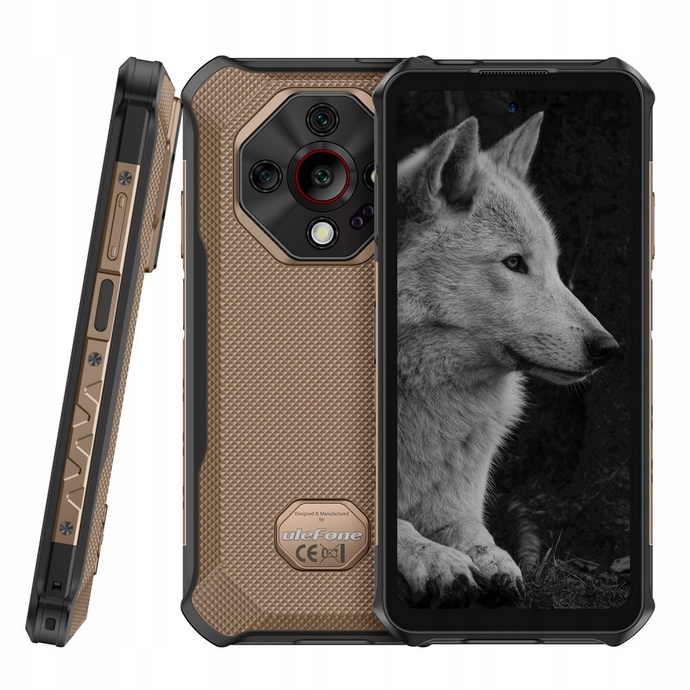 Pancerny Smartfon Ulefone Armor X16 Pro 5G 8/256GB 10360 mAh brązowy