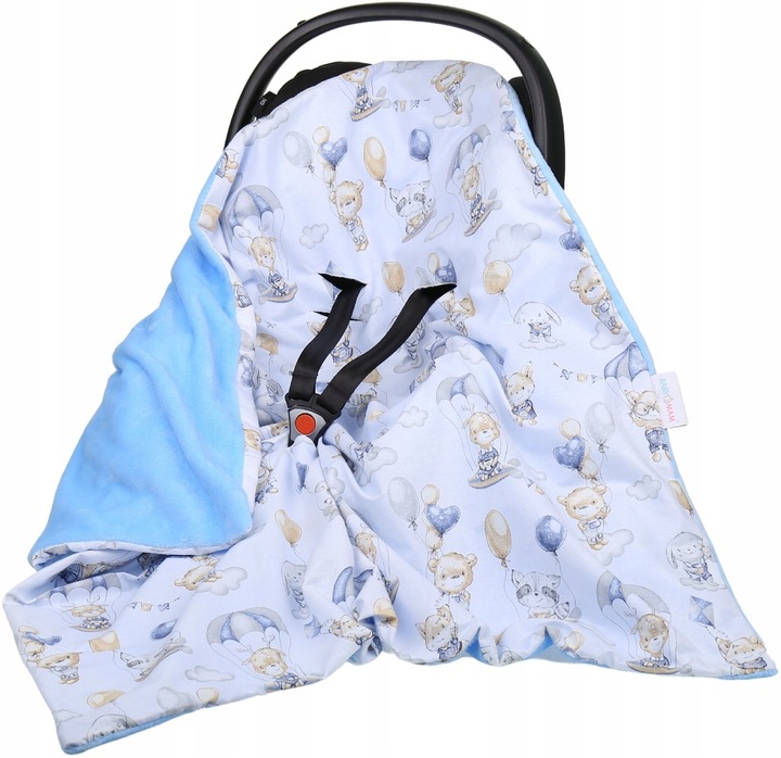 

Babymam Kocyk Otulacz Do Nosidełka Wózka Fotelika