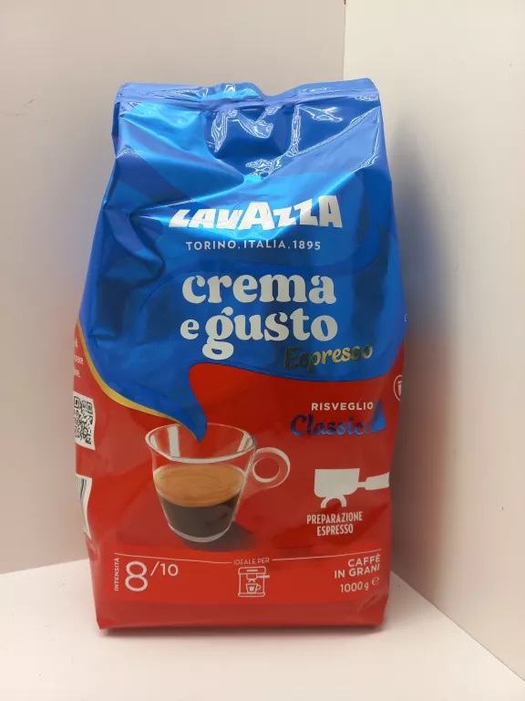 Lavazza Crema E Gusto Espresso 1KG Dw: 30.06.2027 R.