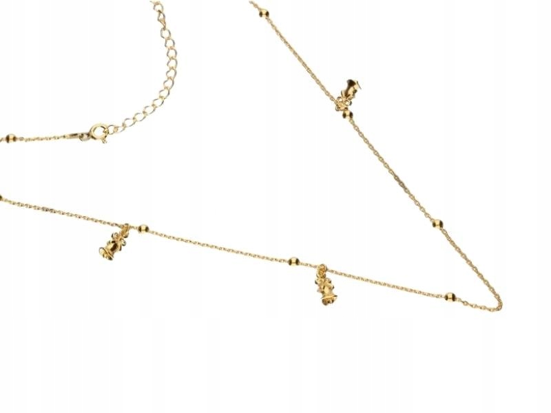 Stříbrný náhrdelník 925 choker s rolničkami a přívěskem, módní dámský vzor