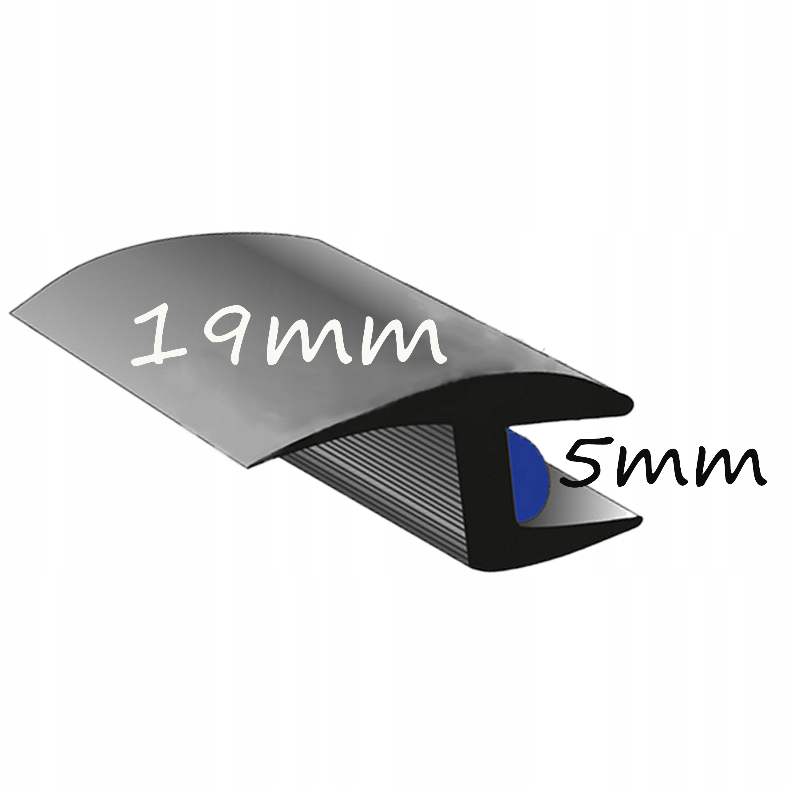 

Uszczelka uniwersalna szyba przednia 19X5mm 50cm