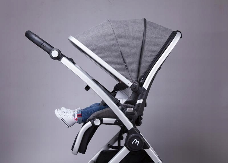 BABY MONSTERS MARLA WÓZEK 2W1 Rodzaj kół Gumowe