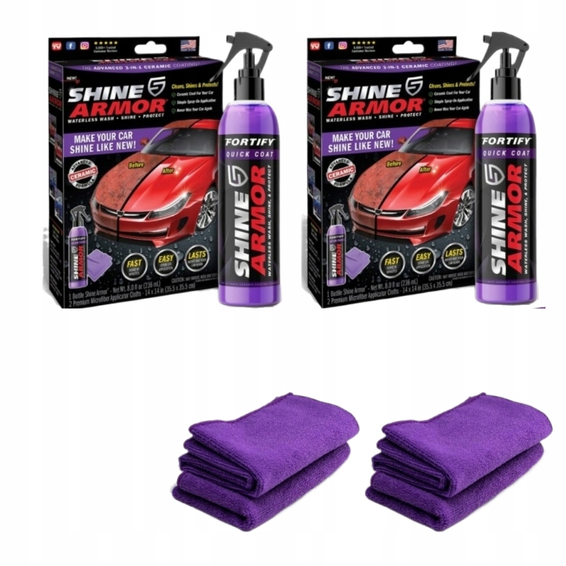 Polimerowo ceramiczna ochrona lakieru SHINE ARMOR ORYGINAL PRO