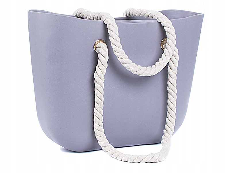 

O Torba Gumowa Torebka Hobo Jelly Shopper Bag Tglb