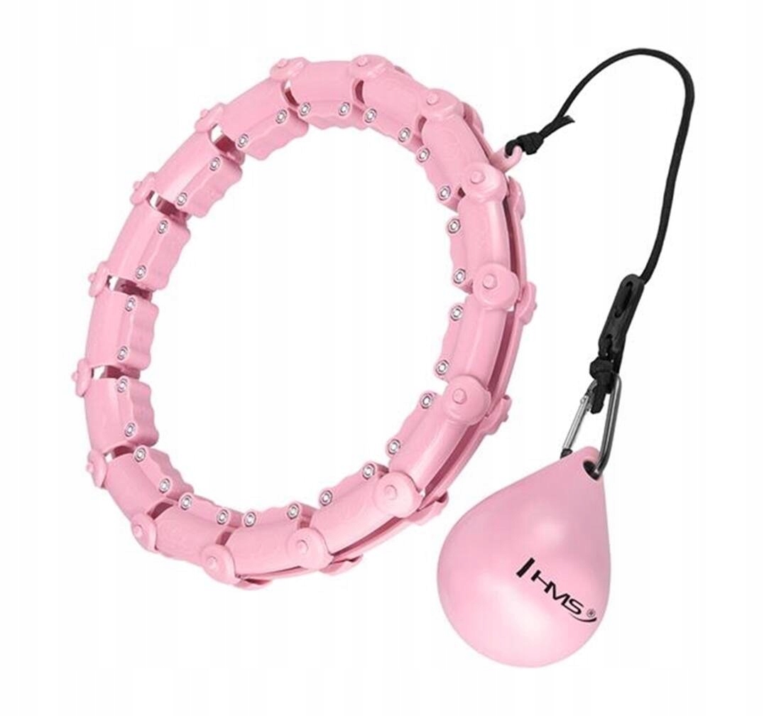 HHW02 Pink Hula Hop Z Wypustkami I Obciążnikiem Hms