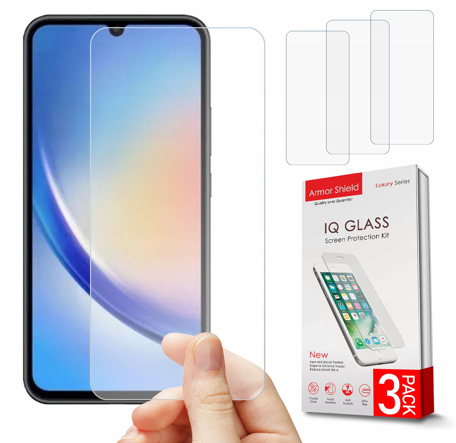 

3SZT Pancerne Szkło Do Samsung Galaxy A34 5G