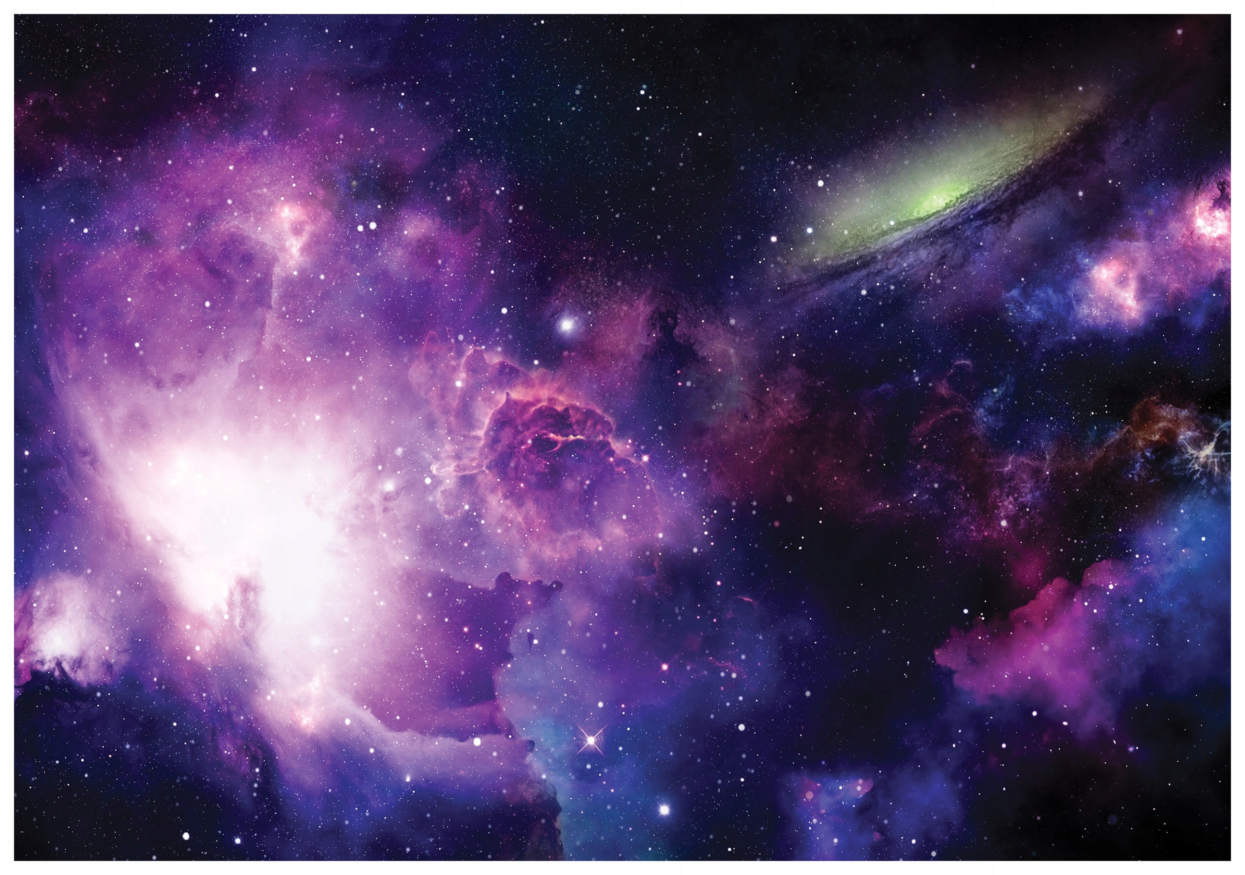 Fototapeta Flizelina Vesmírné pozadí Fialové odstíny hvězd 250x175 lepidlo