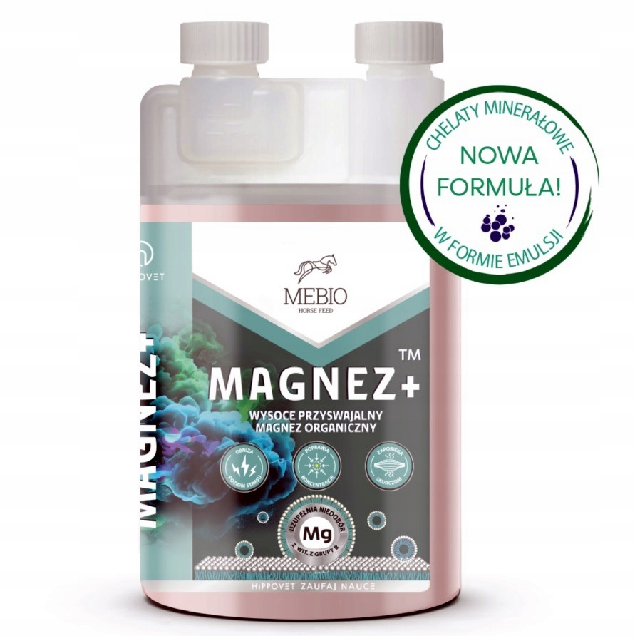 Mebio Magnez+ 1L wsparcie układu nerwowego i mięśniowego