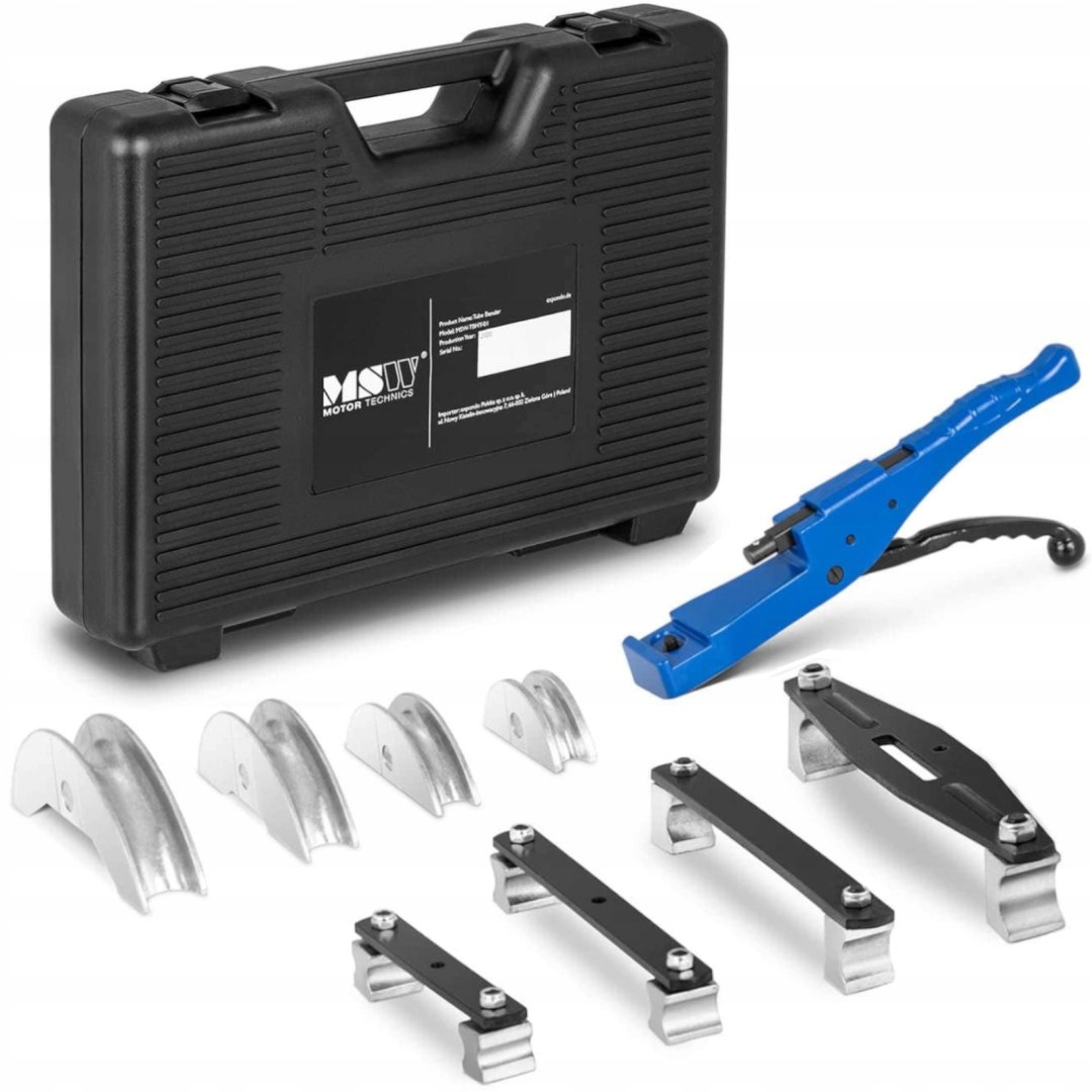 Giętarka zaginarka ręczna do rur XPAP PEX miedzianych śr. 16-32 mm 4 głowic