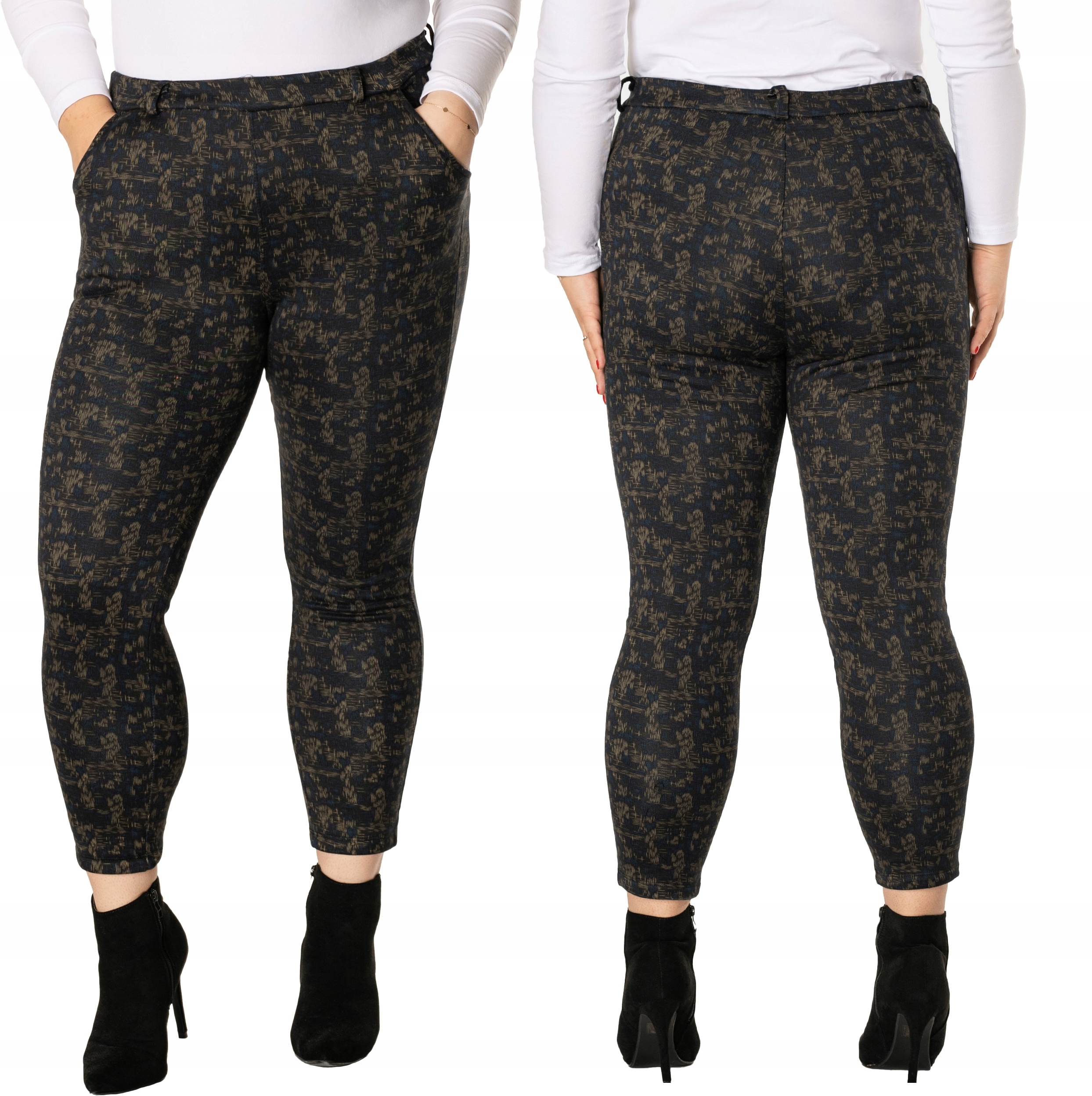 

Ciepłe Spodnie Damskie Ocieplane Polar 46116-2 3XL