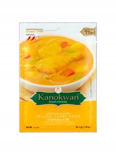 Levně 7 x Žlutá kari pasta 50 g