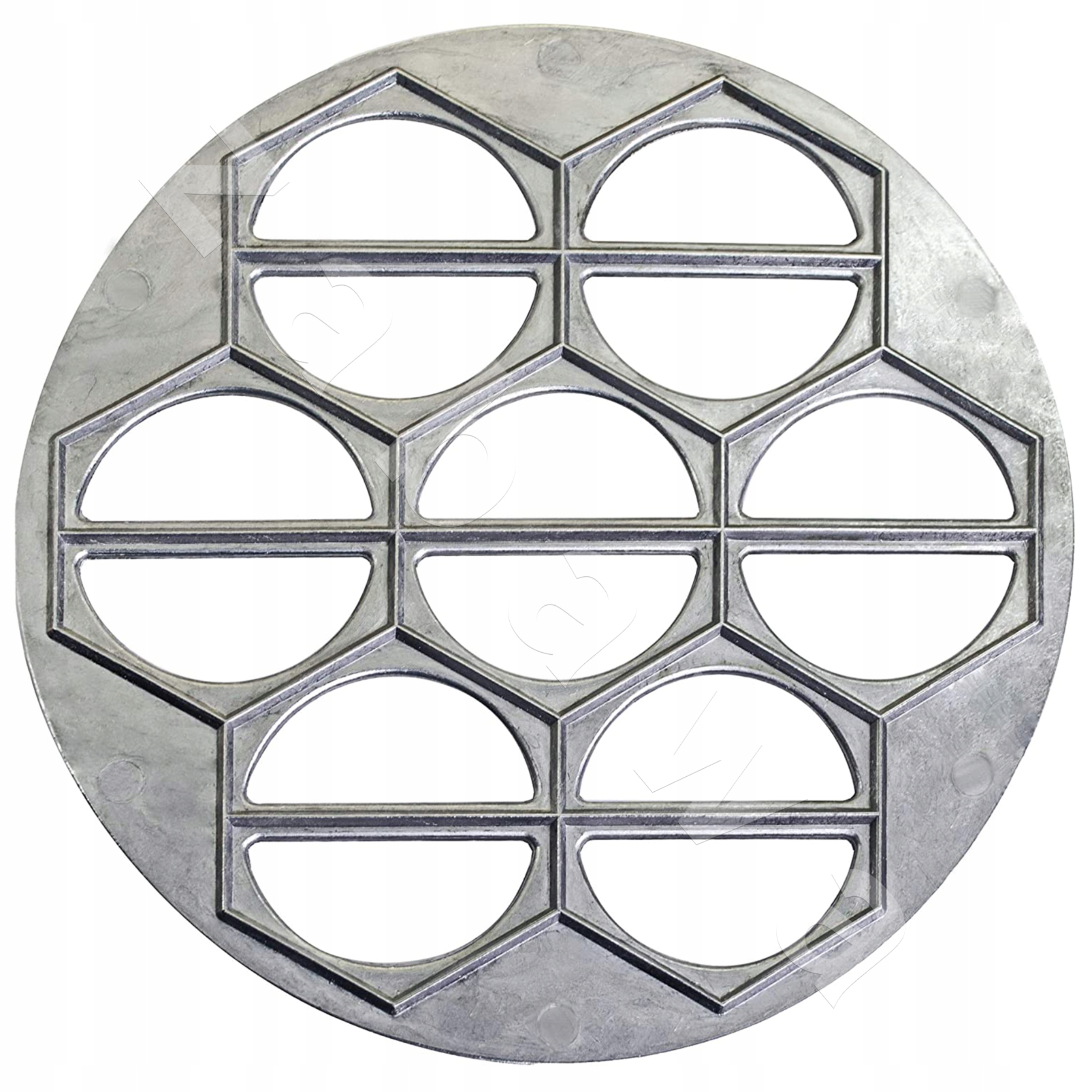 METALOWA FORMA DO PIEROGÓW, USZEK PIEROGI 14 szt WYKRAWACZ PIEROŻNICA #28 Marka inna