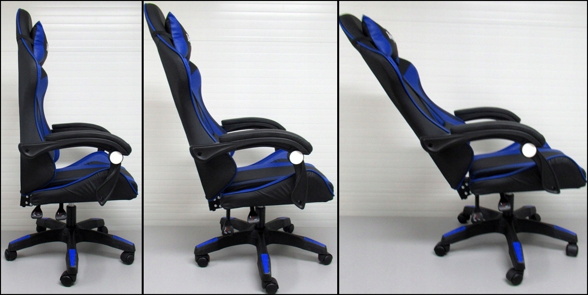 Fotel Gamingowy K3 R-Sport dla gracza+masażer Model FOTEL K3