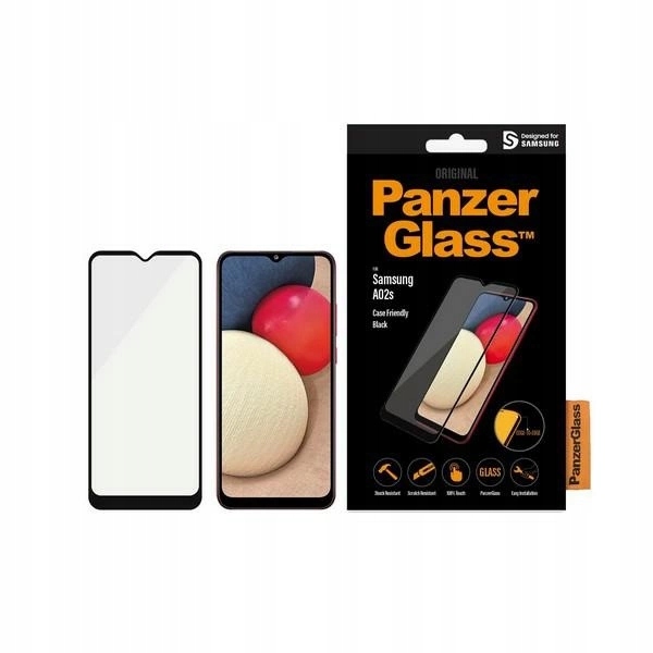 Tvrzené sklo PanzerGlass E2E Super+ antibakteriální pro Samsung Galaxy A02