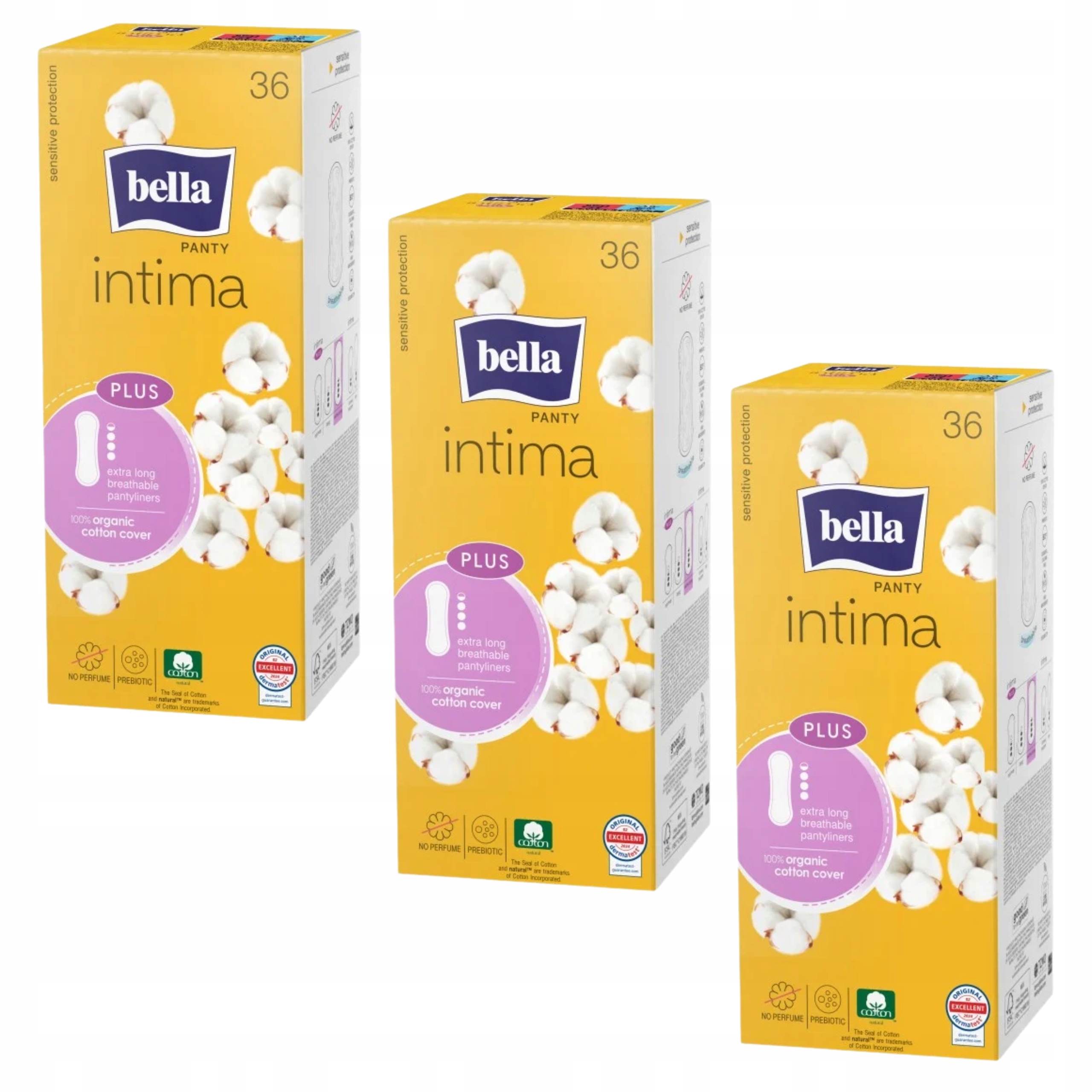 Zestaw Bella Panty Intima Plus Extra Long wkładki higieniczne 36SZT.