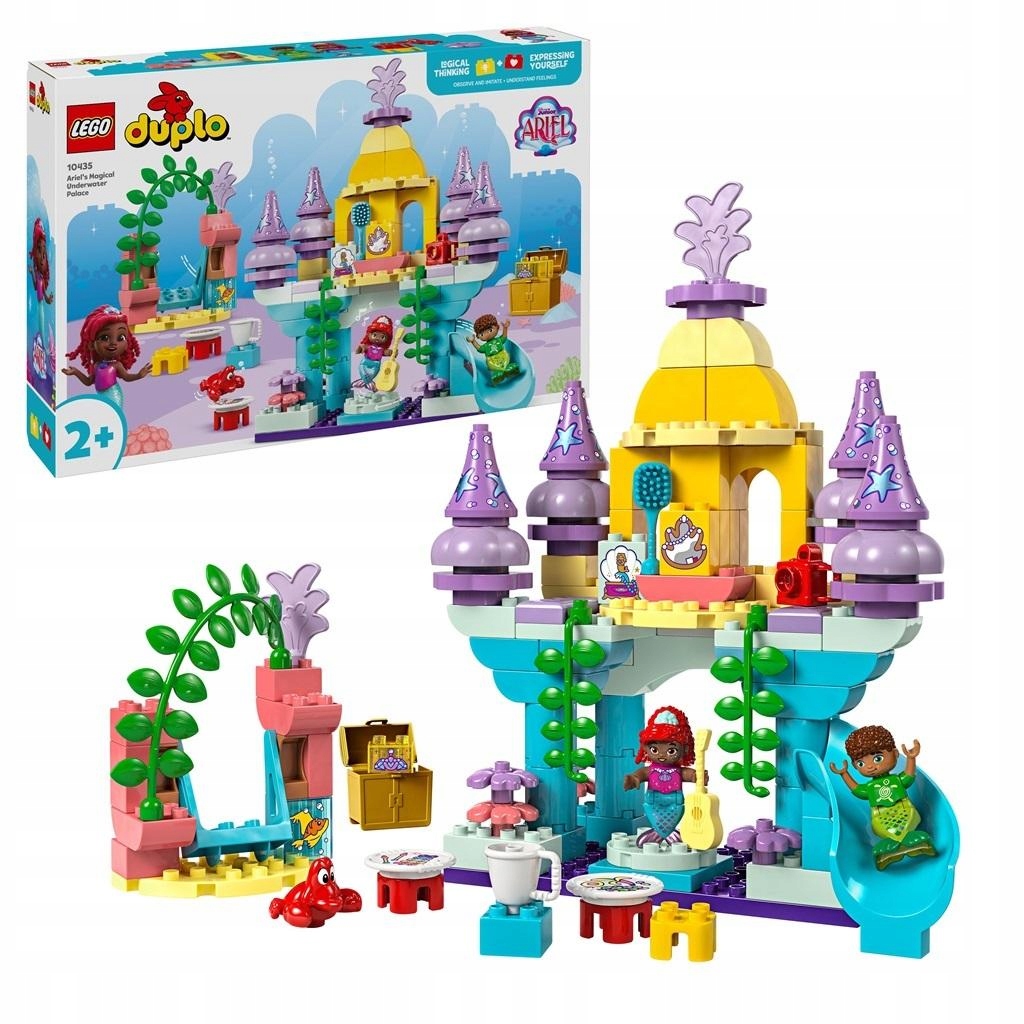 Lego(r) Duplo 10435 Kouzelný podmořský palác Arielky