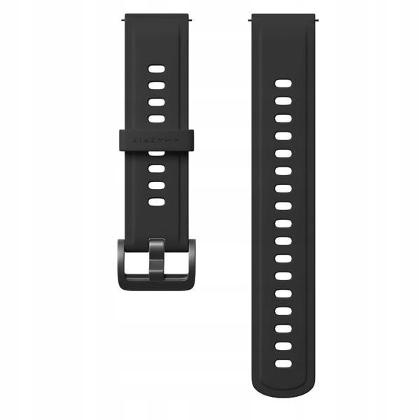 Silikonowy pasek Amazfit 22mm (czarny)