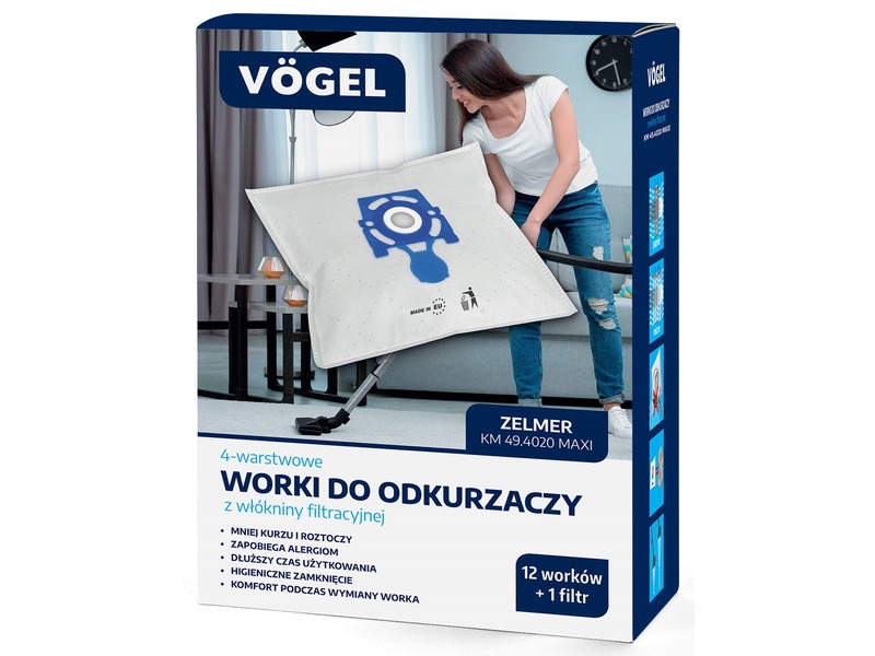 

Worki do odkurzacza Vögel Km 49.4020
