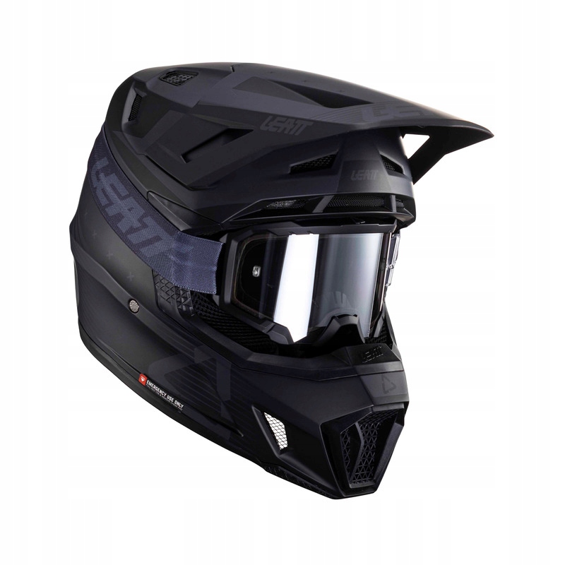 Motocyklová Prilba S Okuliarmi Leatt Kit Moto 7.5 Stealth S