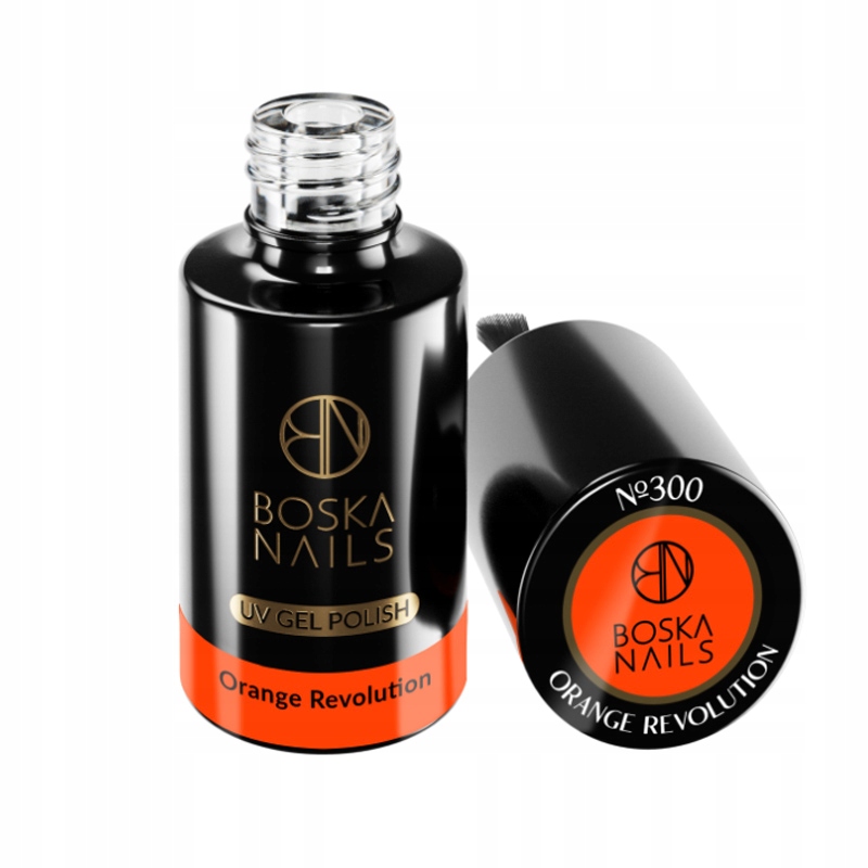 Boska Nails Lakier hybrydowy 6 Orange Revolution Kolor Odcienie pomarańczowego