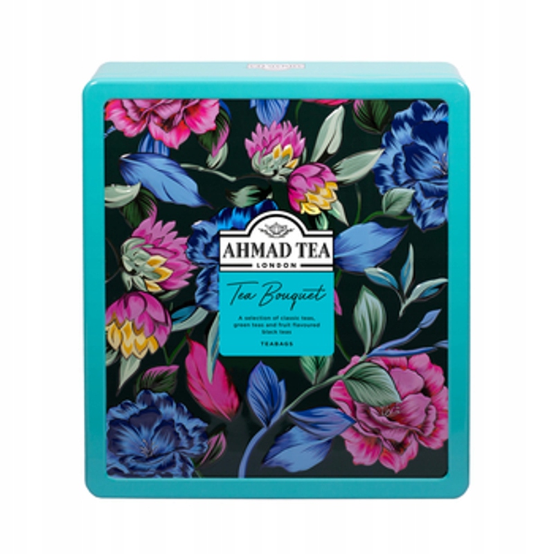 Ahmad Tea Čaj Tea Bouquet Caddy 72 x 2 g