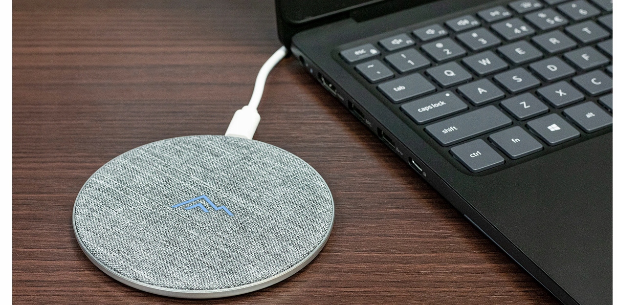 ŁADOWARKA INDUKCYJNA QI DO IPHONE 11 12 13 PRO Kolor szary