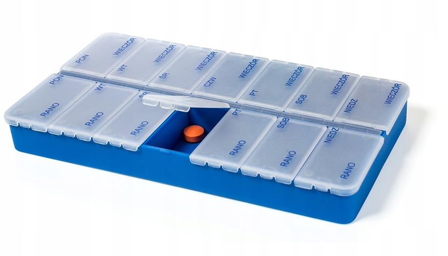 

Organizer Na Leki Tabletki Lekarstwa 7 Dni 2 Pory