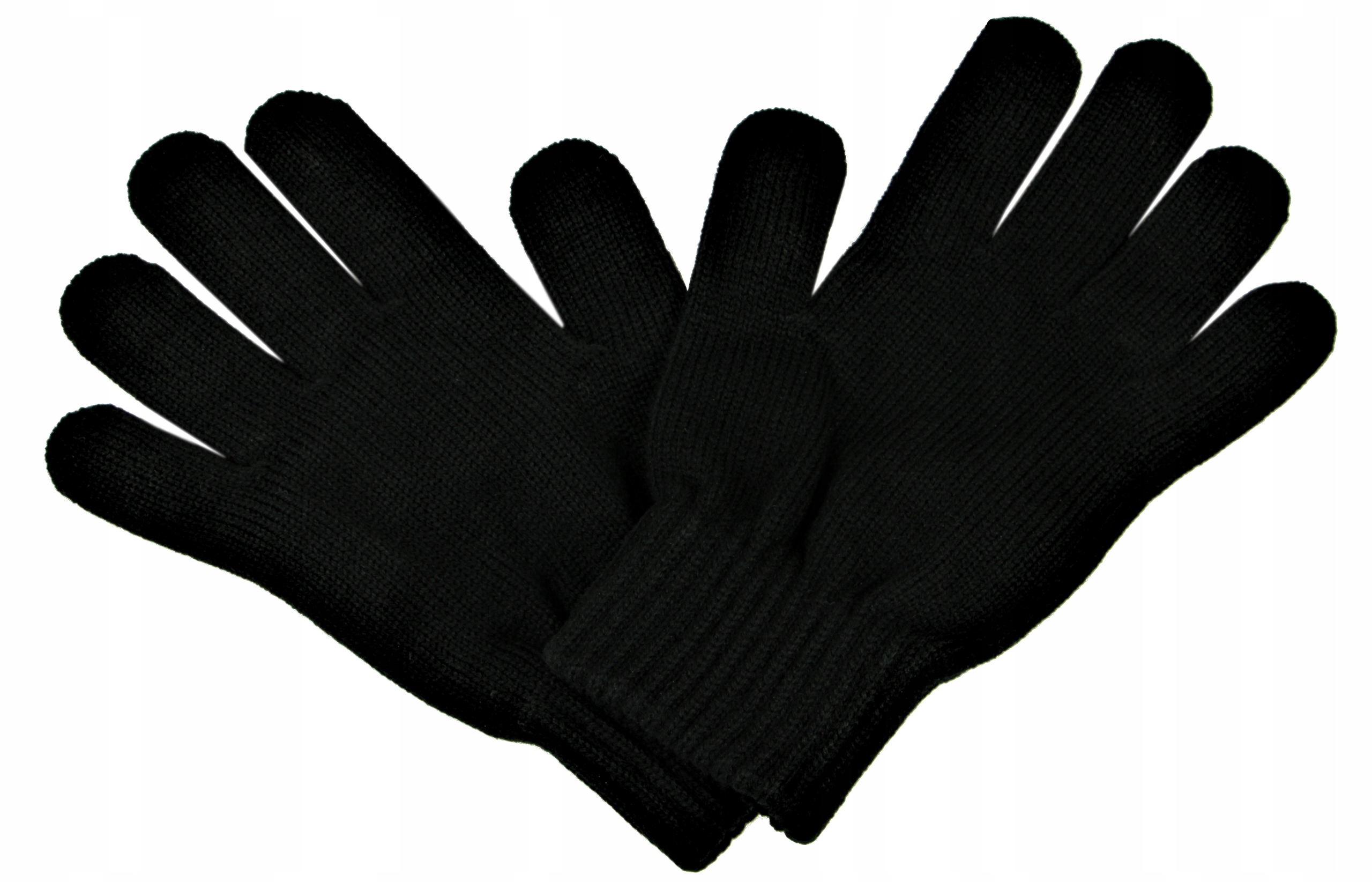 RĘKAWICZKI ZIMOWE CIEPŁE MĘSKIE CZARNE RĘKAWICE M/L Marka inna