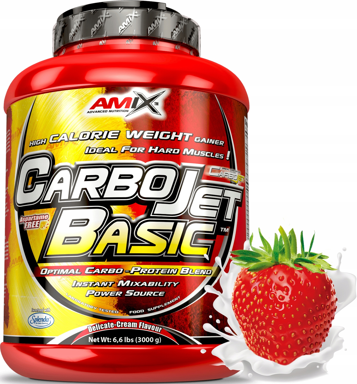 Amix Carbojet Basic Gainer 3000 g Jahoda