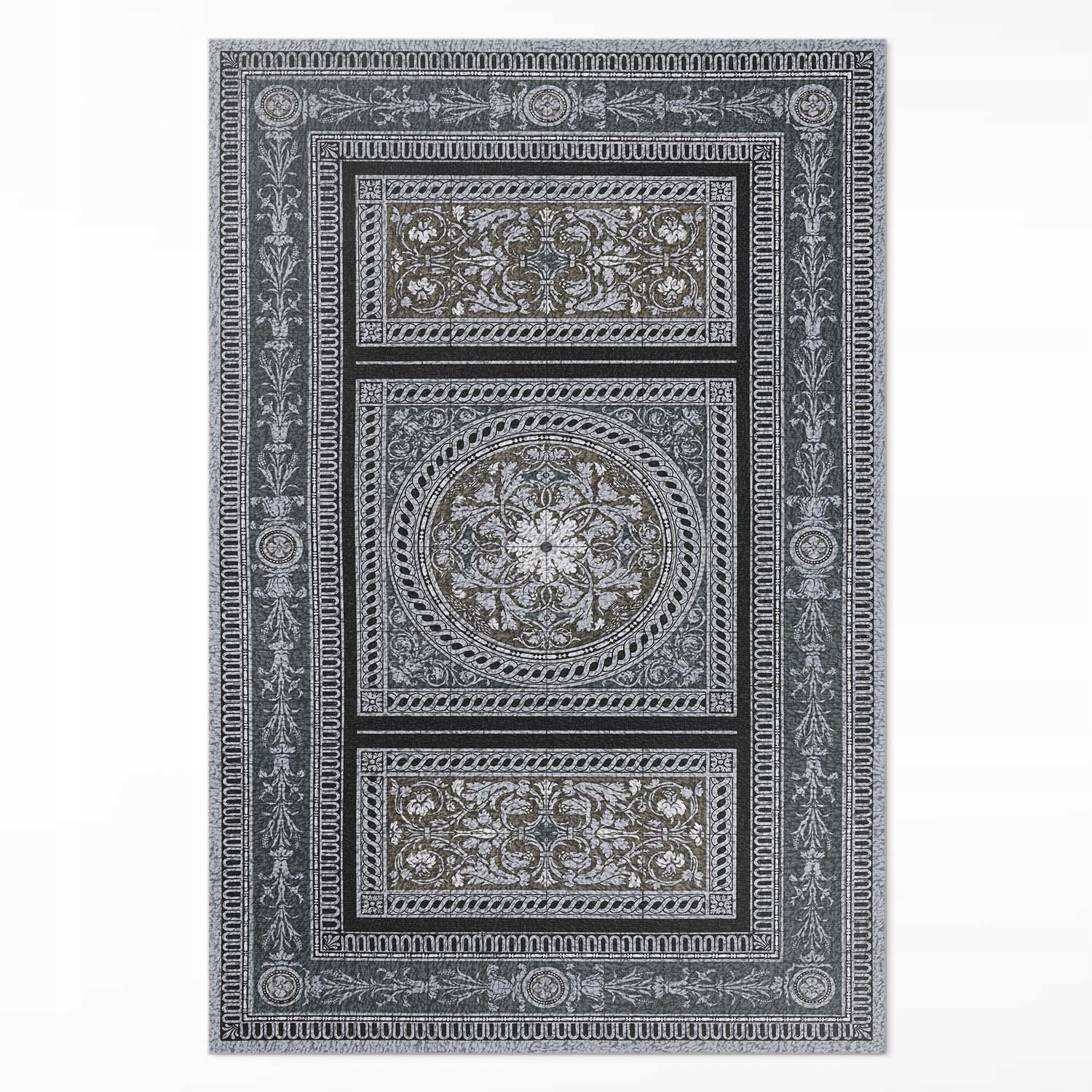 Dekoratívny vinylový koberec Rozmer: 120 x 180 cm Ornamentálny a geometrický