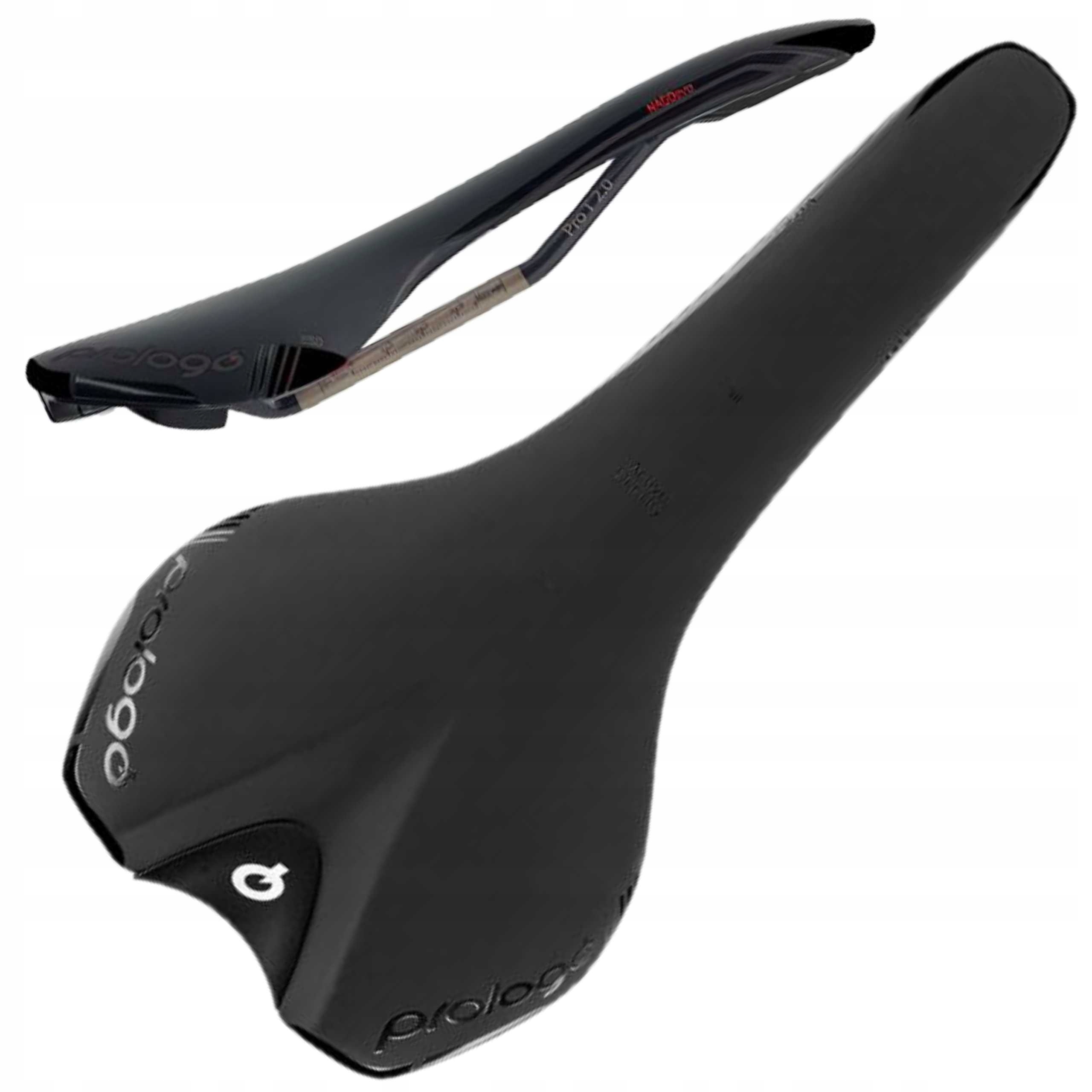 Sedlo Prologo Nago Evo T2.0 134 Hard Black Silniční Semi-Round