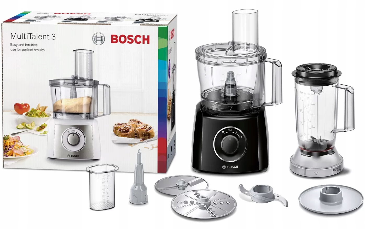 Robot kuchenny Bosch MCM3201B 800 W czarny