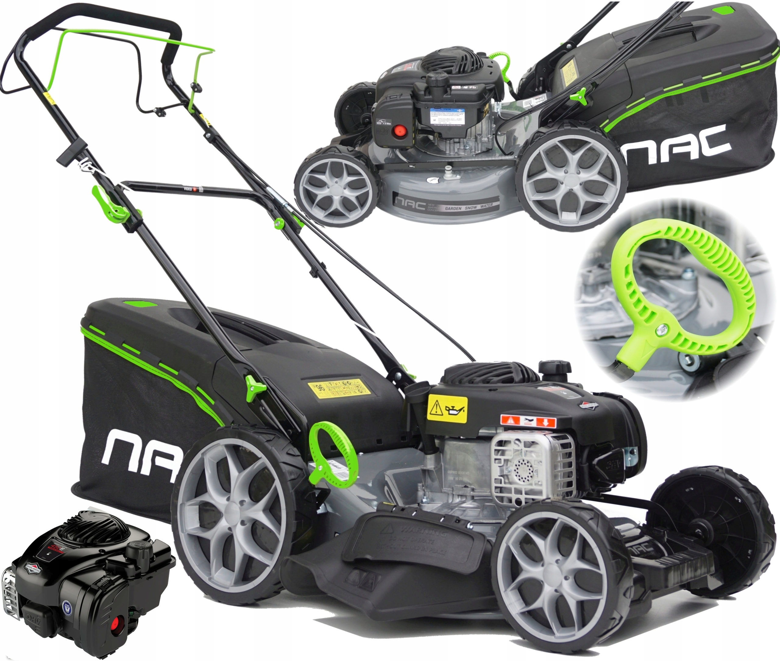 Nac Kosiarka Spalinowa B&s Briggs&Stratton Napęd LS46-450E-HSS-JR