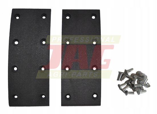 Sada brzdových obložení 50x125 mm (2ks nýty) Jag Claas 685SL 685361