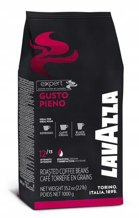 Kawa ziarnista Lavazza Expert Gusto Pieno 1kg