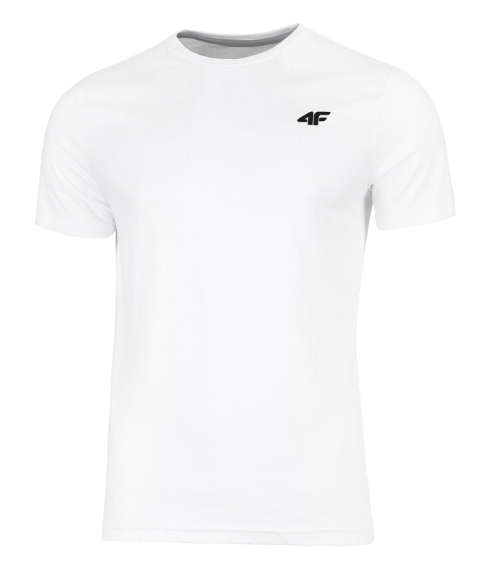 

4F Męska Koszulka T-shirt Bawełna / rozm L