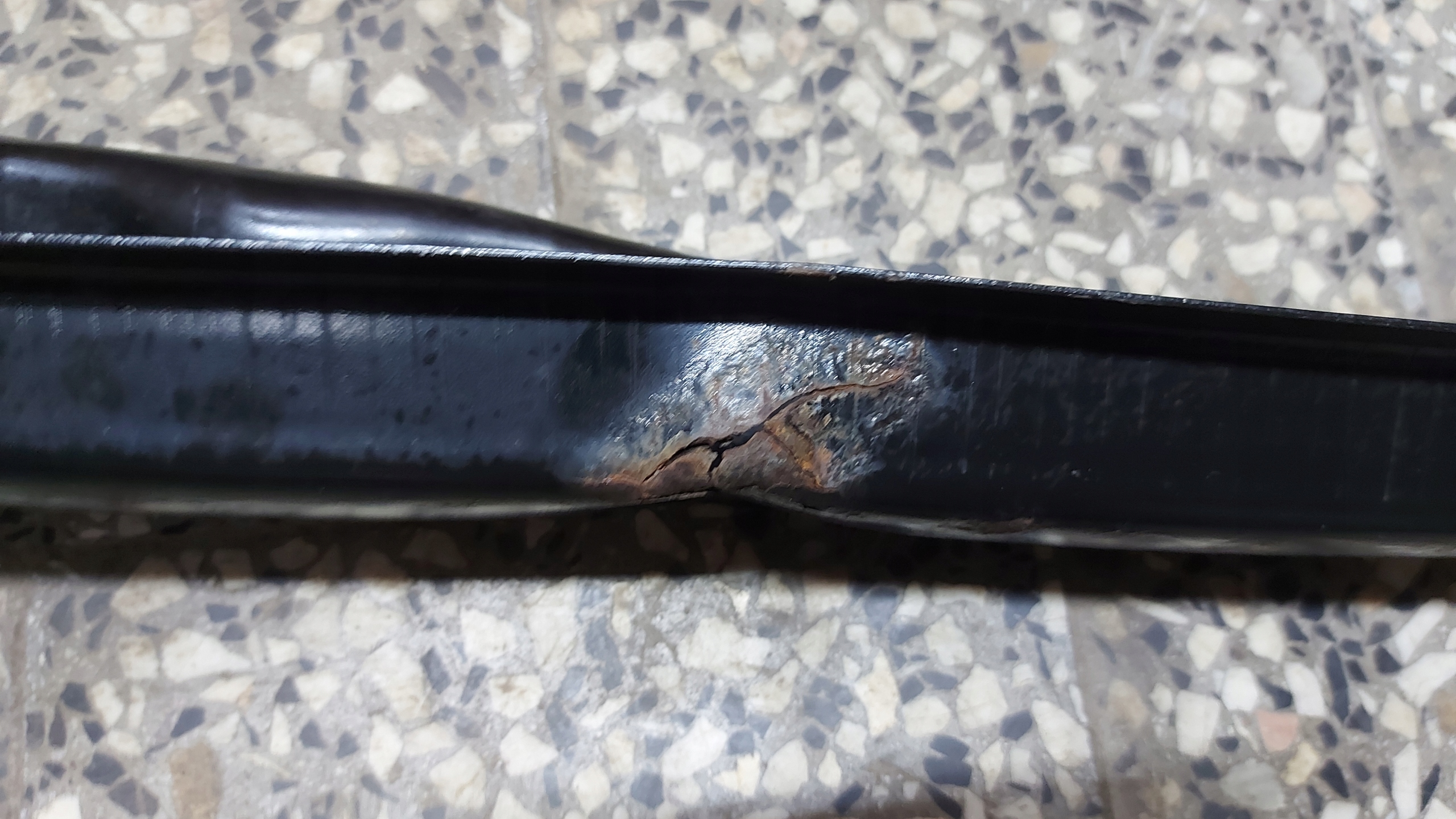 bumper support rear part rear BMW 5 E61 03