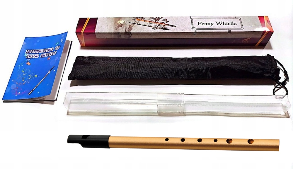 Kera SD/D flażolet D złoty GOLD flecik polski