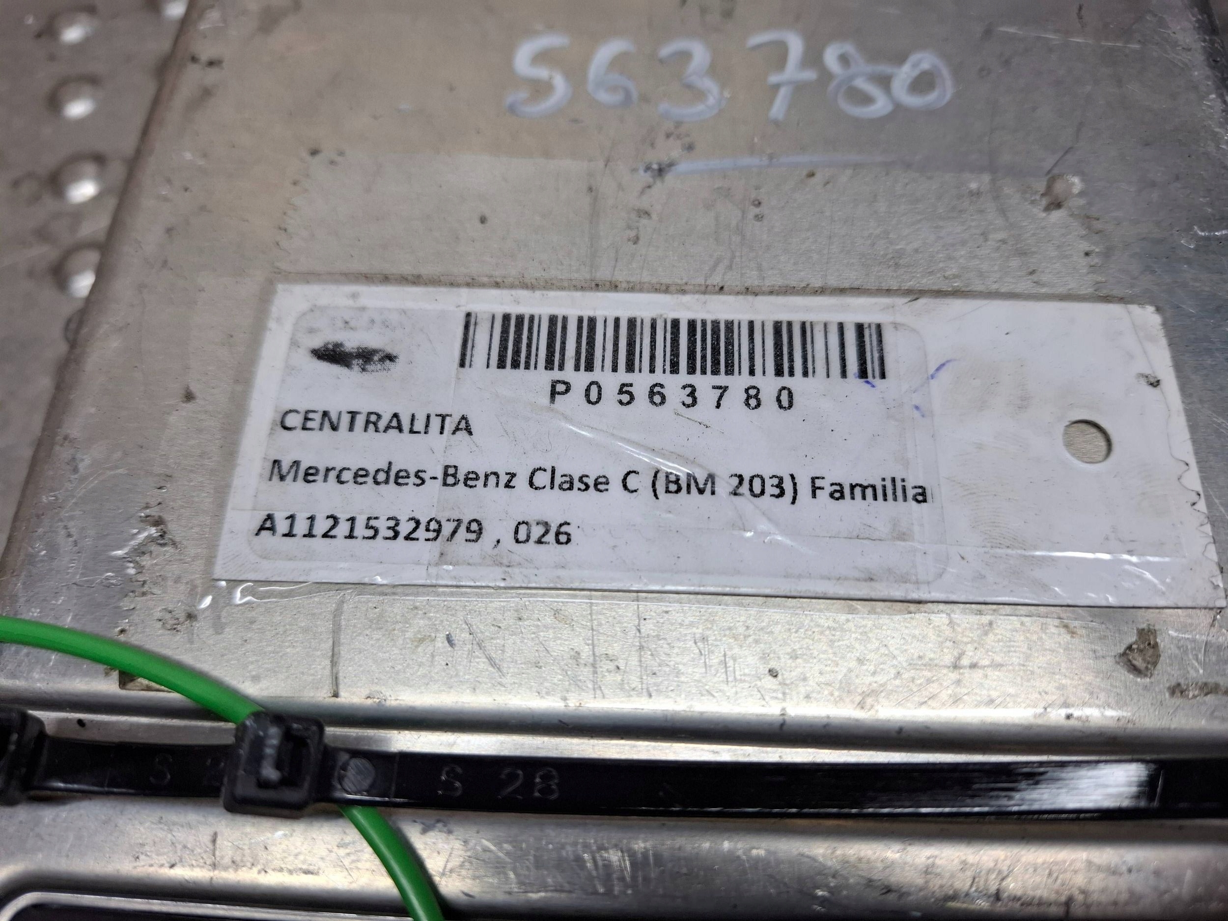 computer control unit of the engine A1121532979 0261207849 MERCEDES W203